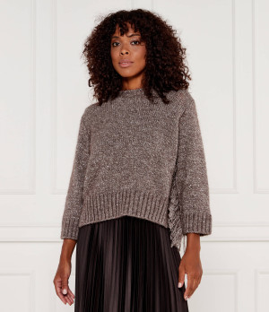 Marella SPORT Sweter | Regular Fit | z dodatkiem wełny