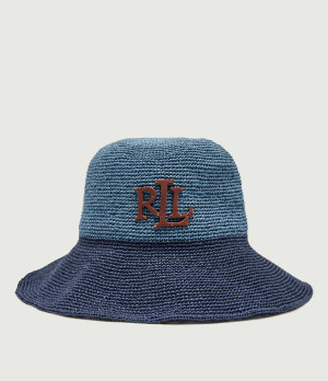 LAUREN RALPH LAUREN Kapelusz | z dodatkiem skóry