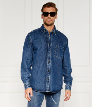 BOSS BLACK Jeansowa koszula c-olaf | Relaxed fit