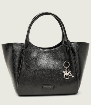 Emporio Armani Skórzana shopperka
