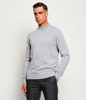 Joop! Wełniany półgolf Davide | Modern fit