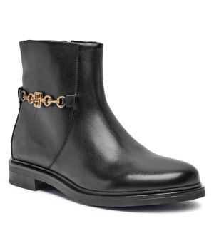 Tommy Hilfiger Skórzane botki