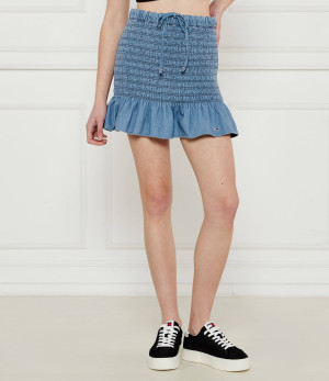 Tommy Jeans Spódnica CHAMBRAY