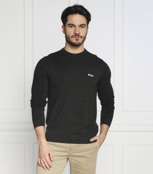 BOSS GREEN Wełniany sweter Romar | Regular Fit