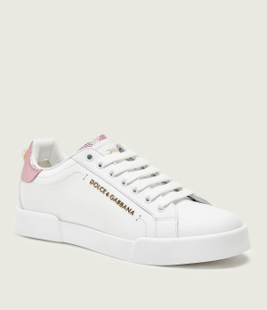 Dolce & Gabbana Skórzane sneakersy Portofino