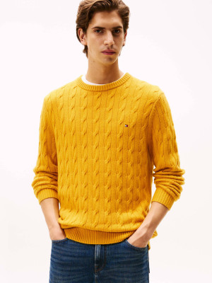 Tommy Hilfiger Wełniany sweter | Regular Fit