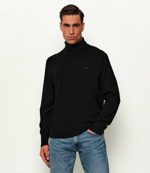 Calvin Klein Wełniany golf | Regular Fit