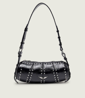 Zadig&Voltaire Skórzana torebka na ramię Le Roudoudou