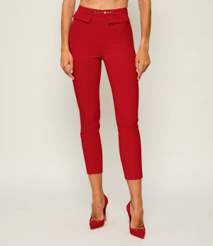 Elisabetta Franchi Spodnie cygaretki | Slim Fit
