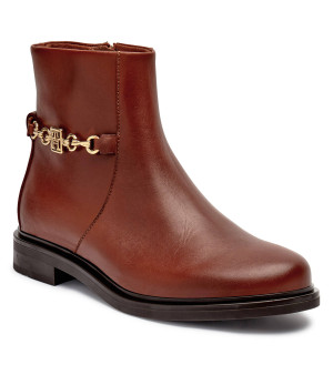 Tommy Hilfiger Skórzane botki