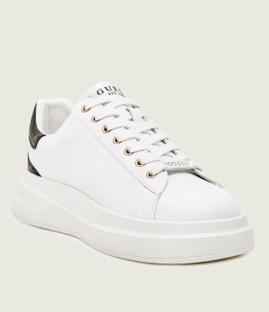 Guess Skórzane sneakersy ELBA