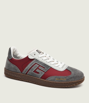 Balmain Sneakersy Swan | zamsz