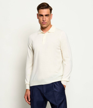 Gran Sasso Wełniane polo | Regular Fit