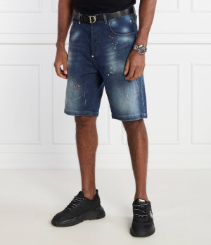 Philipp Plein Szorty | Regular Fit | denim