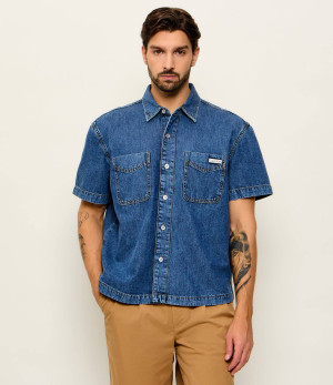 Calvin Klein Jeans Jeansowa koszula | Relaxed fit