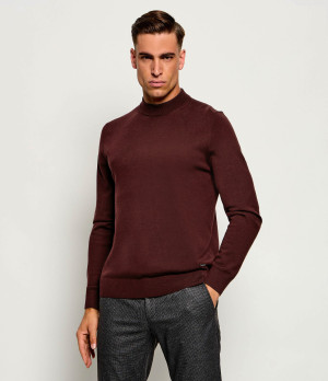 Joop! Wełniany półgolf Davide | Modern fit