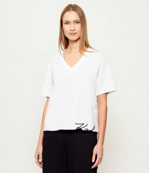 Karl Lagerfeld T-shirt signature | Oversize fit