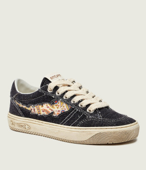 Enterprise Japan Sneakersy JUPITER ROCKET 12 | denim | z dodatkiem skóry