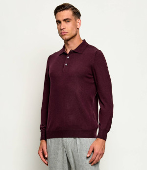 Gran Sasso Wełniane polo | Regular Fit