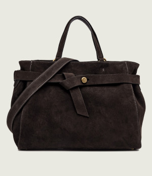 GIANNI CHIARINI Shopperka Miranda | zamsz