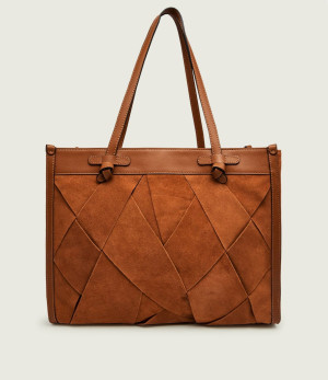 GIANNI CHIARINI Shopperka MARCELLA | zamsz