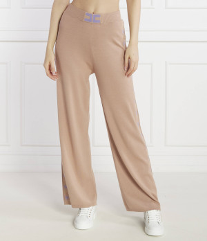 Elisabetta Franchi Spodnie dzianinowe | Regular Fit