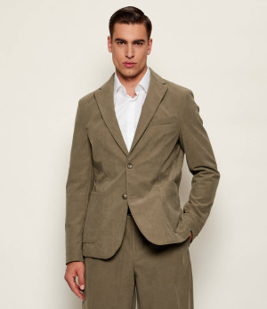BOSS BLACK Marynarka P-Hanry-WG-252F | Slim Fit | sztruks