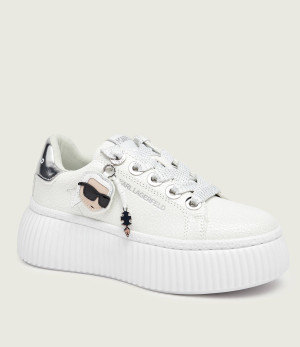 Karl Lagerfeld Skórzane sneakersy Kreeper