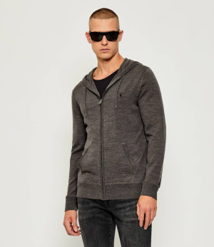 AllSaints Wełniany sweter MODE | Slim Fit