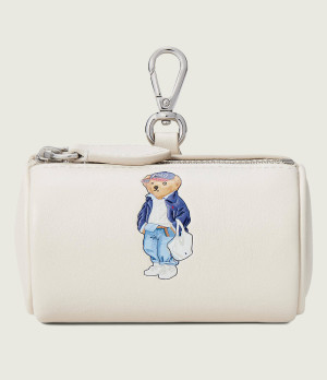 POLO RALPH LAUREN Skórzana portmonetka/brelok