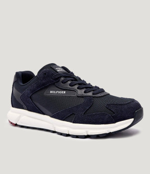 Tommy Hilfiger Sneakersy OUTDOOR RUNNER MIX | z dodatkiem skóry