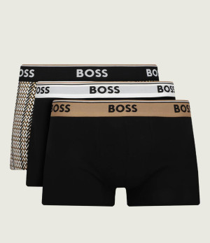 BOSS BLACK Bokserki 3-pack Power Des