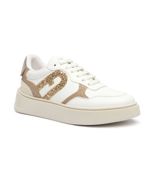 Furla Skórzane sneakersy