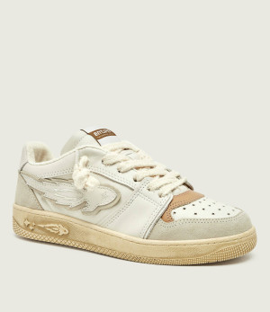 Enterprise Japan Skórzane sneakersy EGG ROCKET 3 | zamsz