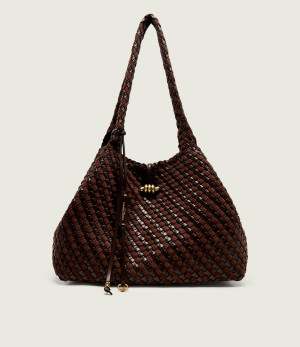 GIANNI CHIARINI Skórzana Shopperka Aurelie | zamsz