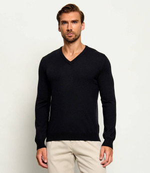 Gran Sasso Wełniany sweter | Slim Fit