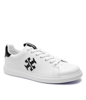 TORY BURCH Skórzane sneakersy DOUBLE T HOWELL COURT