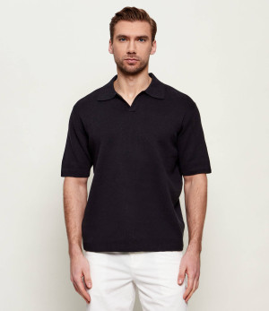 TIGER OF SWEDEN Polo Maelon | Regular Fit | z dodatkiem lnu