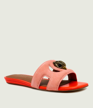 Kurt Geiger Klapki EAGLE | zamsz