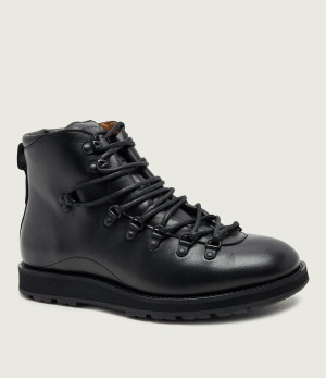 TIGER OF SWEDEN Skórzane buty wysokie Ascensu