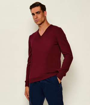 Gran Sasso Wełniany sweter | Slim Fit