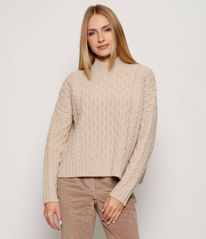 Weekend MaxMara Wełniany półgolf YARD | Loose fit