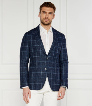 Oscar Jacobson Marynarka Ferry | Regular Fit | z dodatkiem lnu