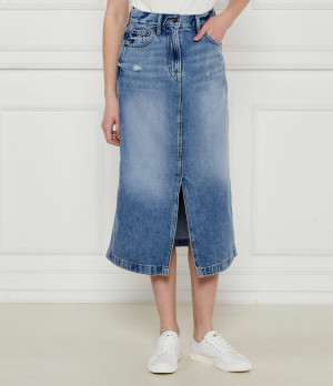 Tommy Jeans Jeansowa spódnica CLAIRE