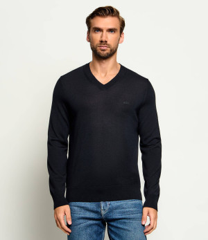 BOSS BLACK Wełniany sweter H-Melba-L | Regular Fit