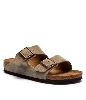 Birkenstock Klapki Arizona | narrow fit | zamsz