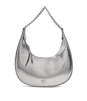 Pinko Skórzane hobo Brioche Classic