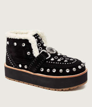 Kurt Geiger Śniegowce MANSION | zamsz | shearling