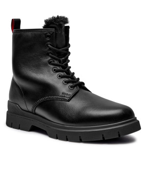 HUGO Skórzane buty wysokie RYAN