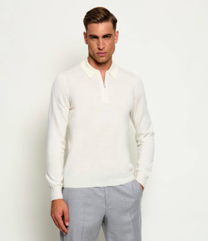 Gran Sasso Wełniane polo Tennis | Regular Fit